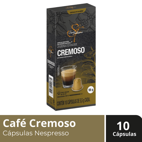 Capsula Cafe S-Frediano 55g Crem