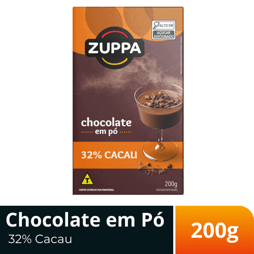 Chocolate em Pó Zuppa 32% Cacau 200g