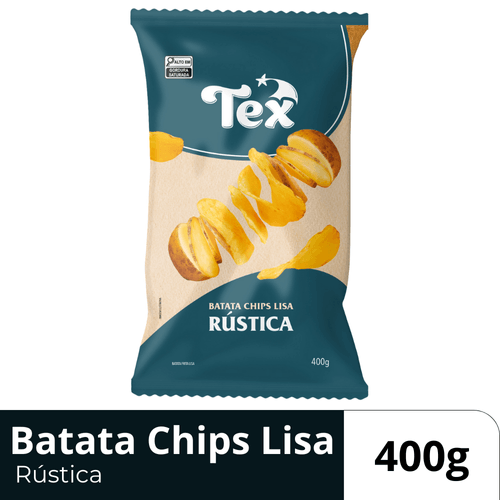 Batata Chips Tex Rústica 400g