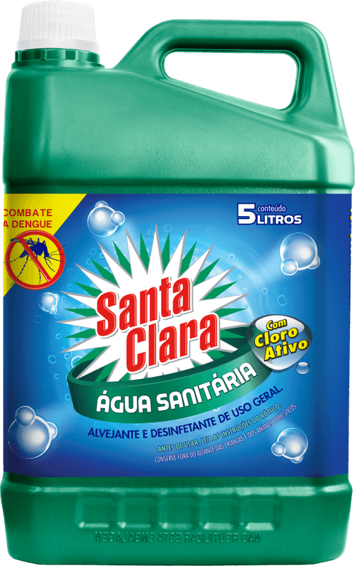 Água Sanitária Santa Clara 5L