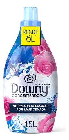 Amaciante para Roupas Concentrado Downy Brisa de Verão 1,5 Litro