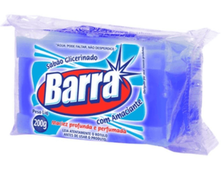 Sabão Barra Glicerinado e Amaciante 200g