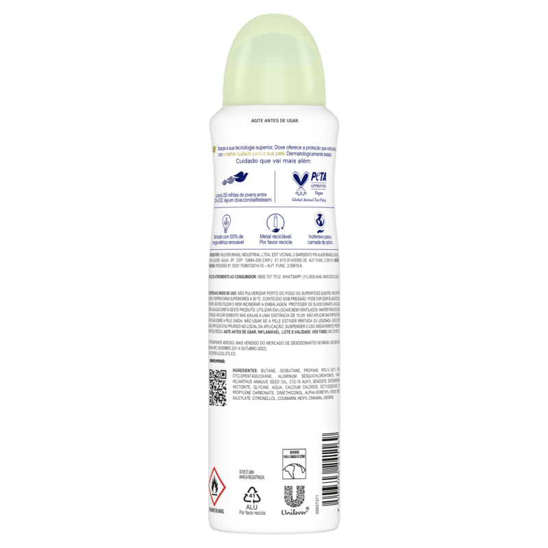 Antitranspirante-Aerossol-Pepino-e-Cha-Verde-72h-Dove-Go-Fresh-150ml-Spray