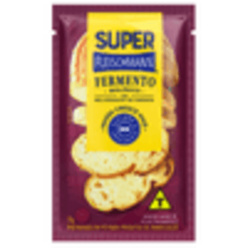 Super Fermento Biológico Pó Fleischmann Pacote 13g