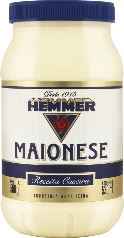 Maionese Receita Caseira Hemmer Pote 500g