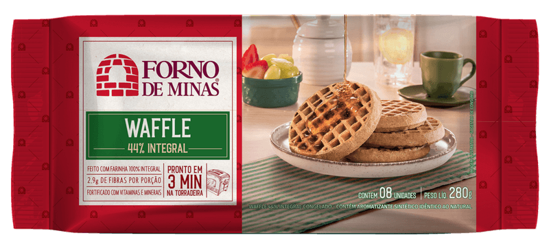 Waffle-Congelado-Integral-Light-Forno-de-Minas-Pacote-280g-8-Unidades