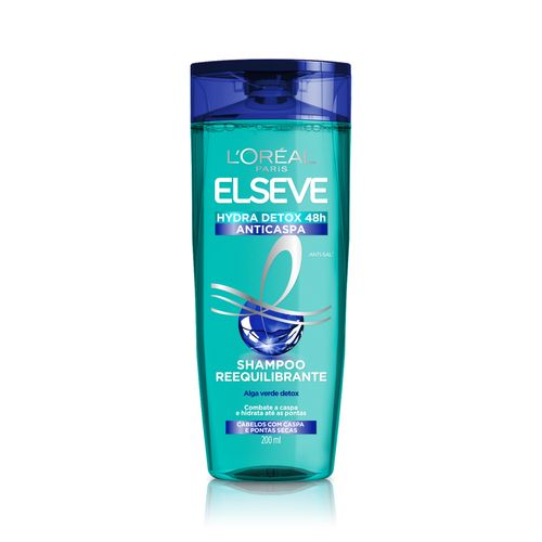 Shampoo Hydra Detox 48h Anti Caspa 200ml Elseve