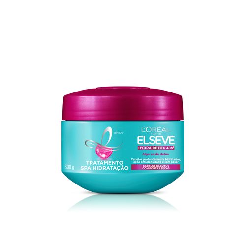 Creme De Tratamento Cabelo Elseve Hydra Detox Reequilibrante 300ml