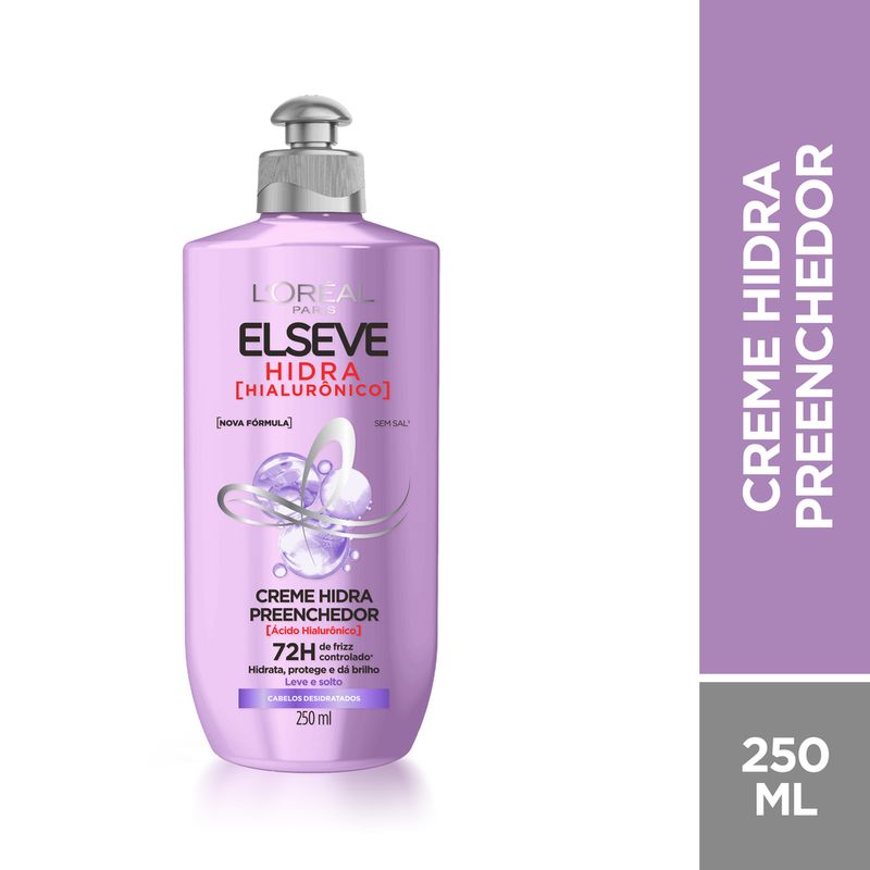 Creme-Hidra-Preenchedor-L-oreal-Paris-Elseve-Hidra-Hialuronico-Frasco-250ml