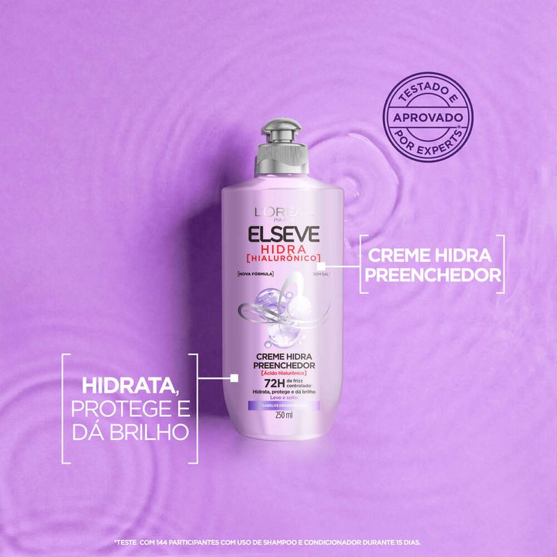 Creme-Hidra-Preenchedor-L-oreal-Paris-Elseve-Hidra-Hialuronico-Frasco-250ml