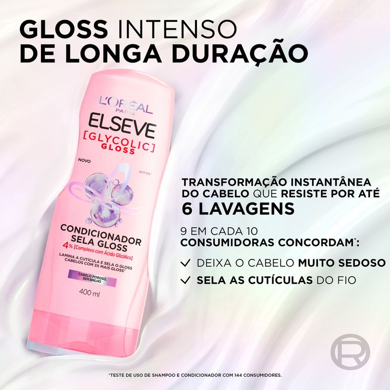 Condicionador-Sela-Gloss-L-oreal-Paris-Elseve-Glycolic-Gloss-Frasco-200ml