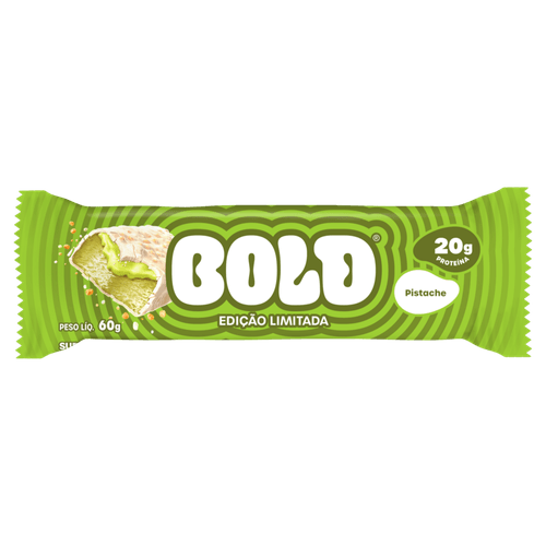 Barra de Proteína Pistache Bold Pacote 60g