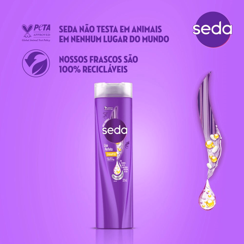 Shampoo-com-Vitamina-C-Oleo-de-Macadamia-e-Proteina-Seda-Liso-Perfeito-Frasco-325ml