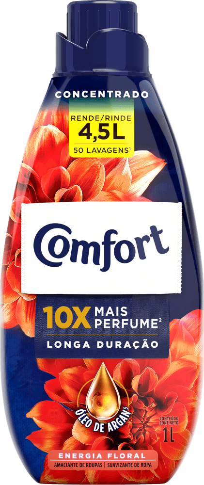 Amaciante Concentrado Comfort Energia Floral 1 L