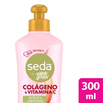 Creme-para-Pentear-Seda-by-Niina-Secrets-Colageno-e-Vitamina-C-Frasco-300ml