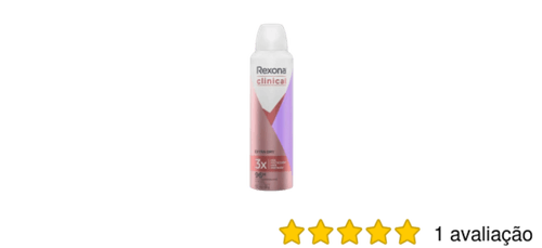 Antitranspirante Aerosol Rexona Clinical Extra Dry 150ml