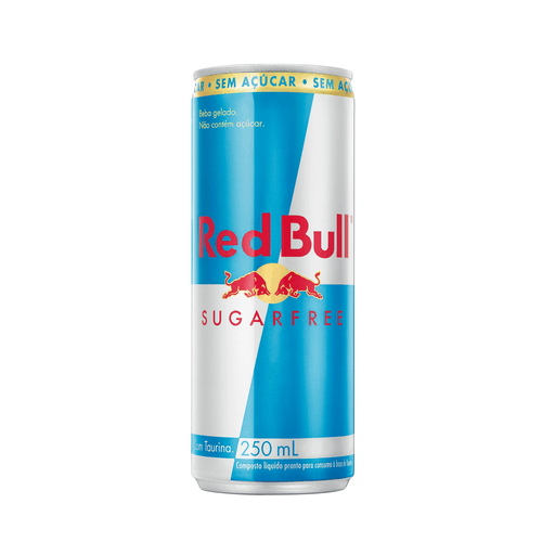 Energético Red Bull, Sem Açúcar, 250 ml