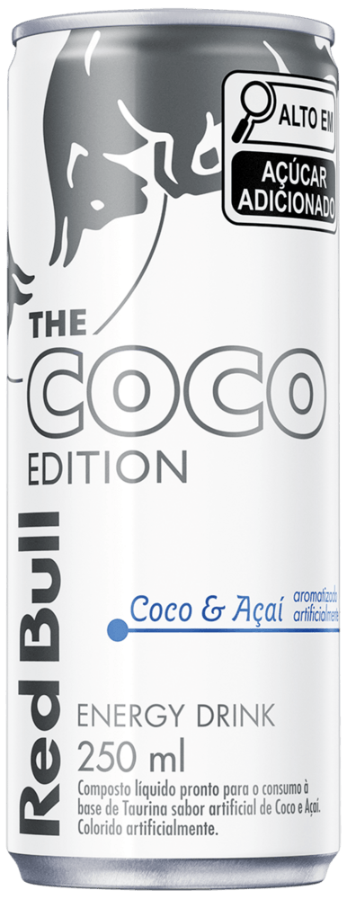 Energético Red Bull, Coco e Açaí, 250 ml