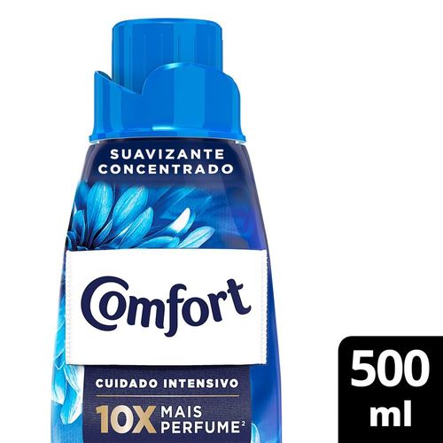 Amaciante Concentrado Comfort Frescor Intenso 500 ml