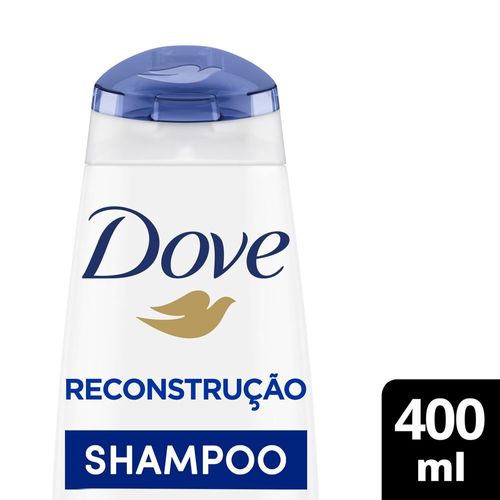 Shampoo Queratina Dove Reconstrução + Queratina Frasco 400ml