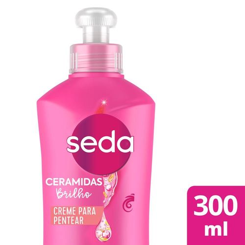 Creme para Pentear Micro Ceramidas Complex Seda Cocriações Ceramidas Brilho Frasco 300ml