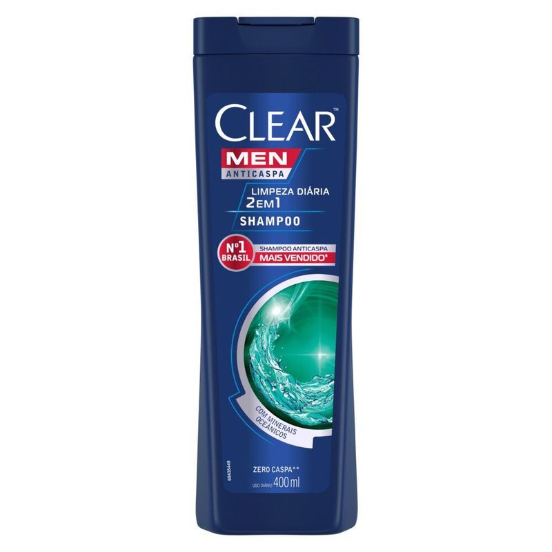 Shampoo-Anticaspa-Clear-Men-Limpeza-Diaria-2-em-1-400-ml