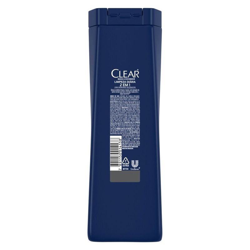 Shampoo-Anticaspa-Clear-Men-Limpeza-Diaria-2-em-1-400-ml