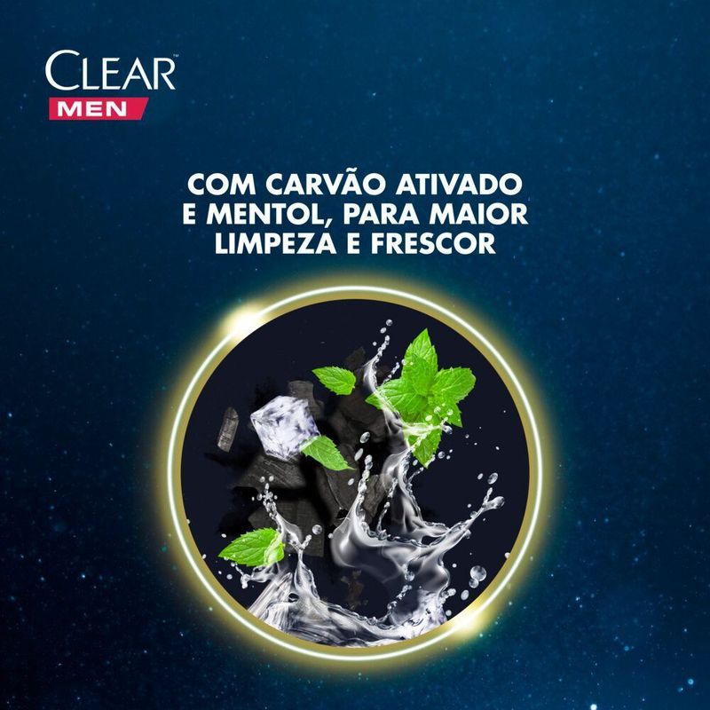 Shampoo-Anticaspa-com-Carvao-Ativado-e-Mentol-Clear-Men-Sports-Limpeza-Profunda-Frasco-400ml