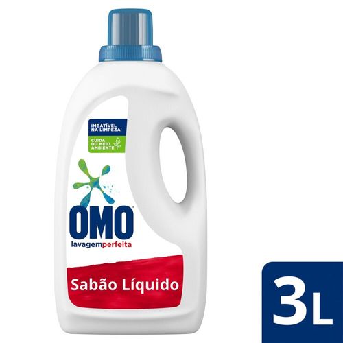 Lava-Roupas Líquido Omo Lavagem Perfeita Galão 3l