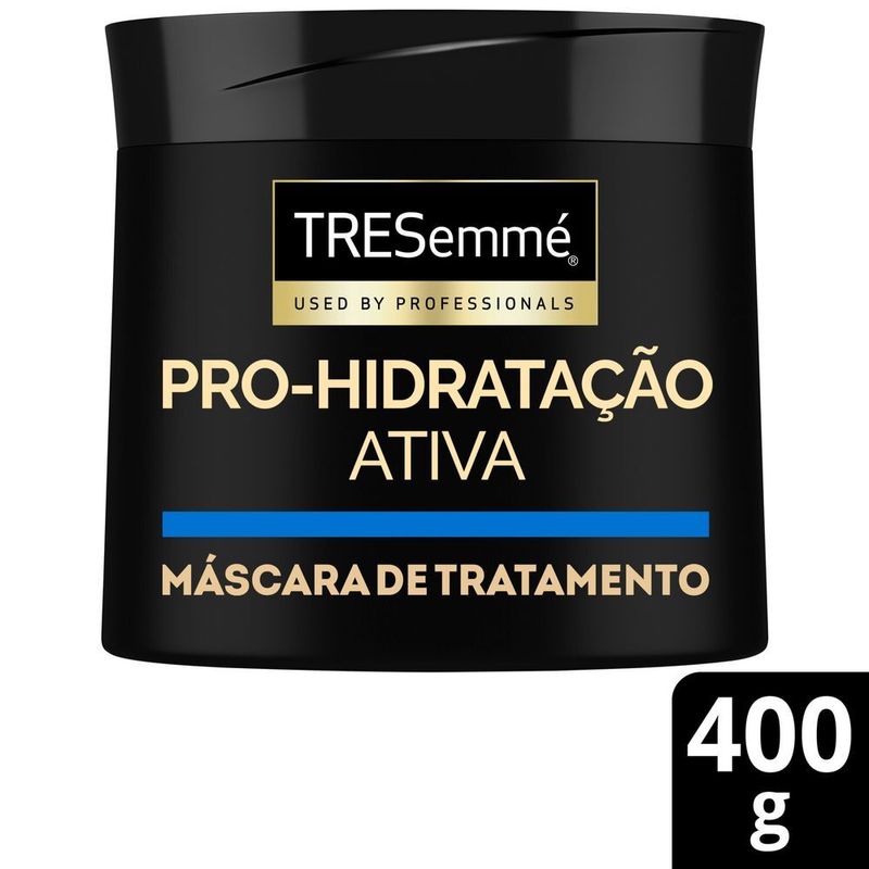 Mascara-de-Tratamento-Profissional-Pantenol-e-Niacinamida-Tresemme-Pro-Hidratacao-Ativa-Pote-400g