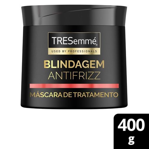 Máscara de Tratamento Ácido Hialurônico e Queratina Hidrolisada Tresemmé Blindagem Antifrizz Pote 400g