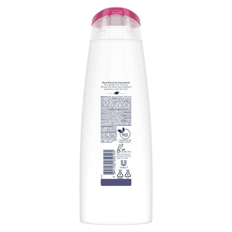 Shampoo-com-Equinacea-e-Oleo-de-Ricino-Dove-Nutritive-Secrets-Ritual-de-Crescimento-Frasco-400ml