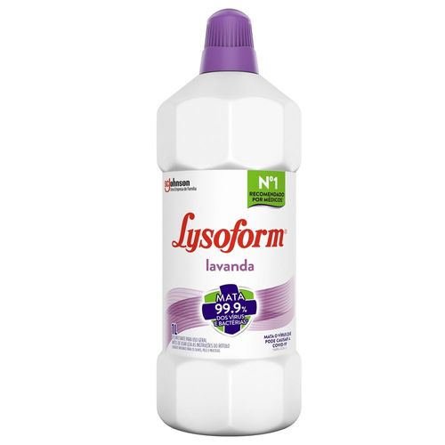 Desinfetante Líquido Lysoform Lavanda 1L