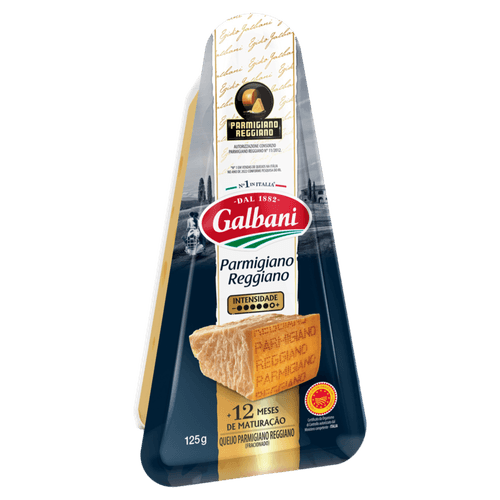 Queijo Parmigiano Reggiano Fracionado Galbani 125g