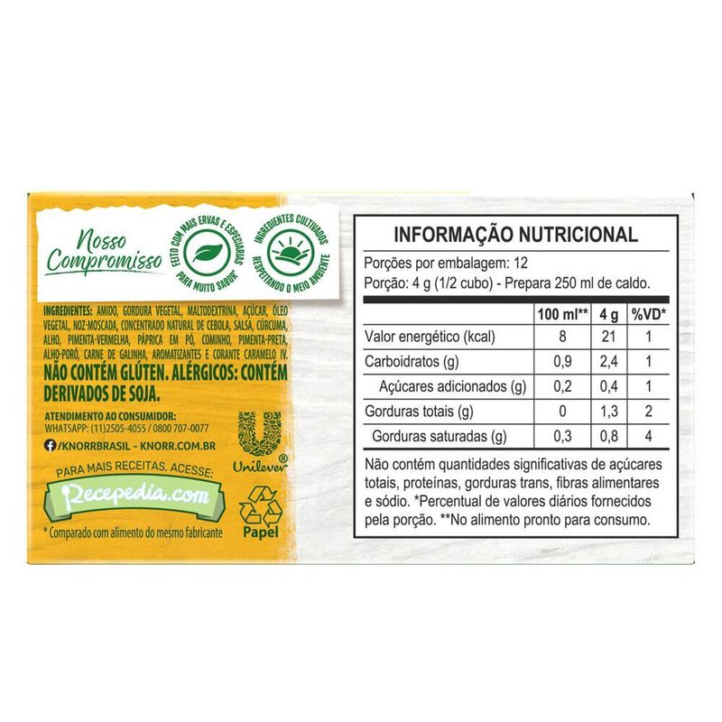 Caldo-Knorr-Zero-Sal-Galinha-48g-6-cubos