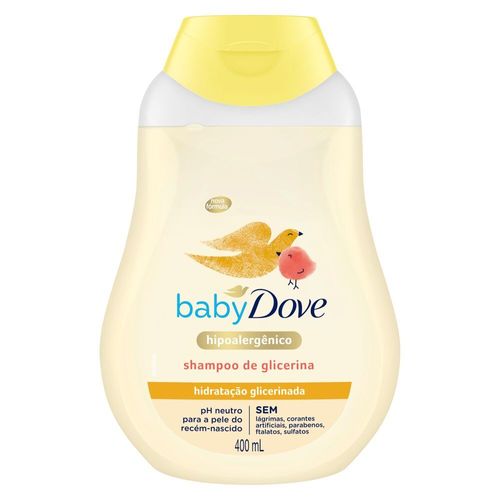 Shampoo Hidratação Glicerinada Dove Baby Frasco 400ml