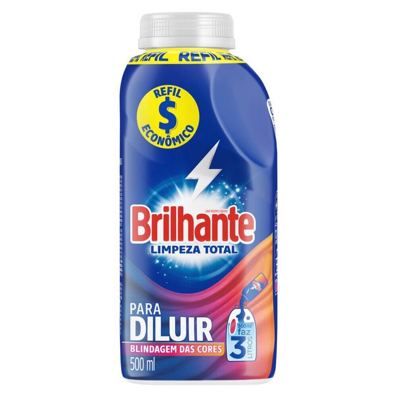 Detergente-Liquido-Brilhante-Limpeza-Total-para-Diluir-500ml