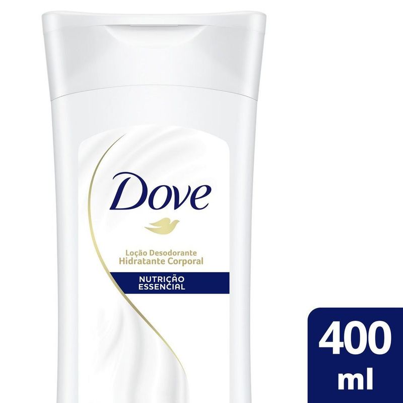 Locao-Desodorante-Hidratante-Corporal-Nutricao-Essencial-Suave-72h-Dove-Frasco-400ml