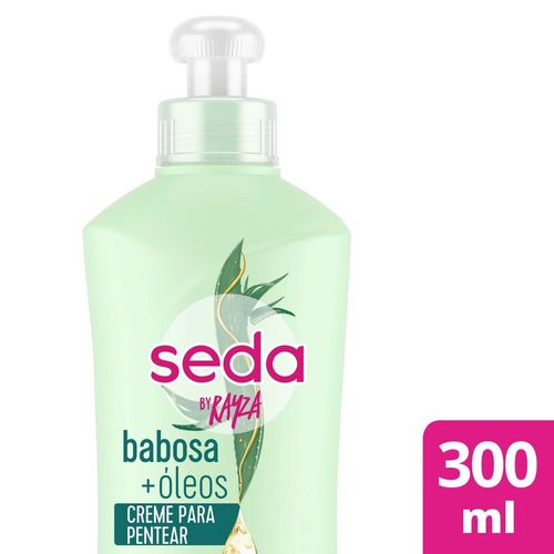 Creme para Pentear Hidratação Intensa Seda Babosa e Óleos by Rayza Frasco 300ml