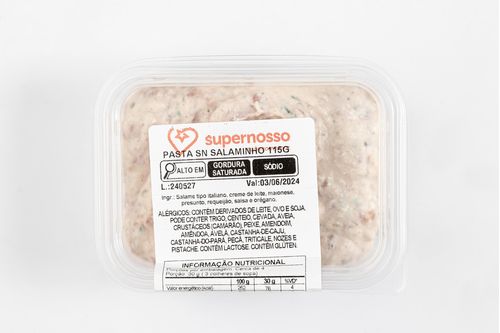 Pasta Supernosso Salaminho 115g