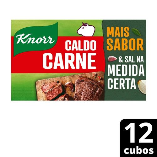 Caldo Knorr Carne 114g 12 cubos