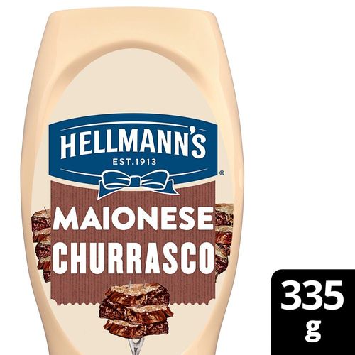 Maionese Temperada Churrasco NBA Los Angeles Lakers Hellmann's Squeeze 335g