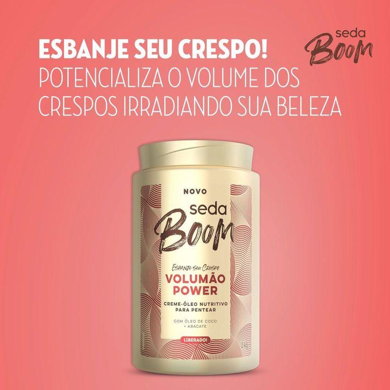 Creme-para-Pentear-Seda-Boom-Volumao-Power-1-kg