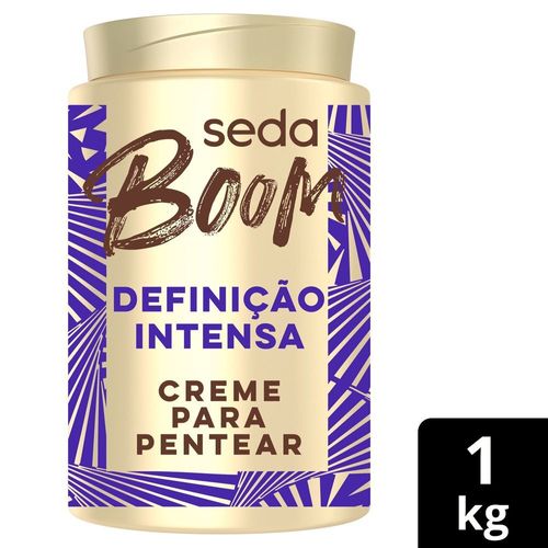 Creme para Pentear Seda Boom Definição Intensa 1 kg