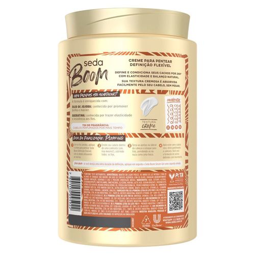 Creme para Pentear Seda Boom Definição Flexível 1 kg