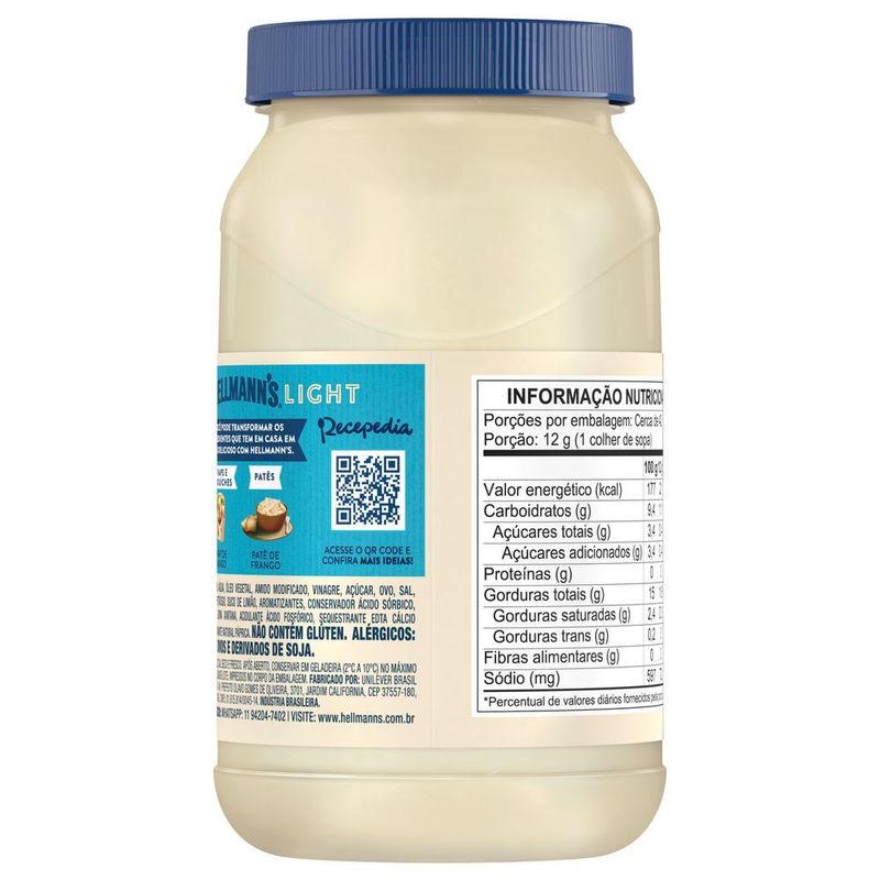 Maionese-Light-Hellmann-s-Pote-500g