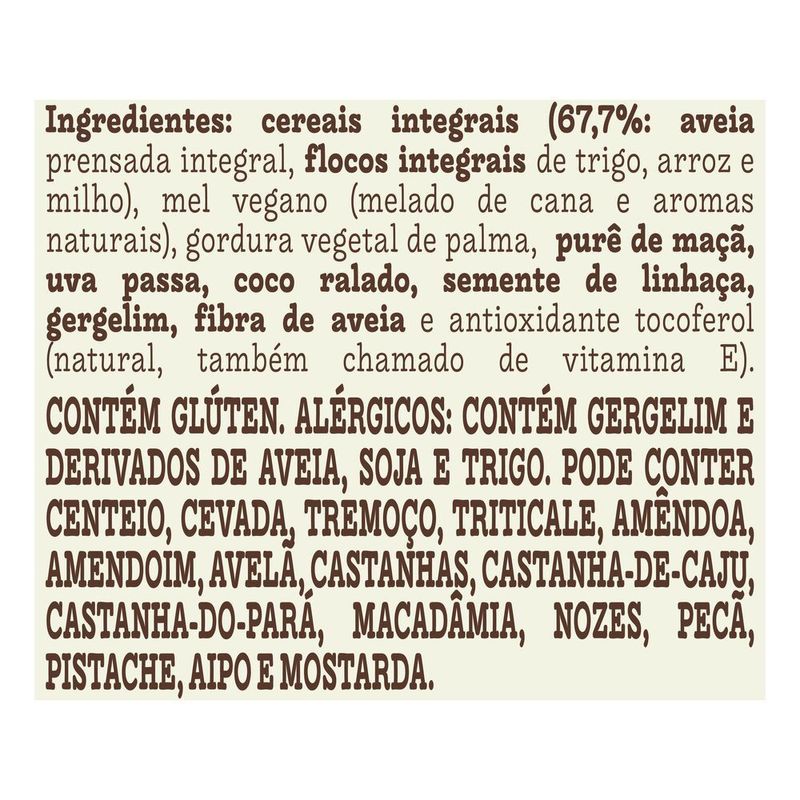 Granola-Mistura-de-Flocos-de-Cereais-Integrais-Sementes-Chia-Linhaca-e-Gergelim-Frutas-Mel-Vegano-Melado-de-Cana-Mae-Terra-Pacote-250g