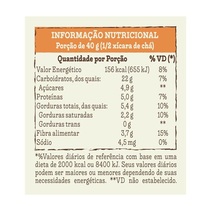 Granola-Mistura-de-Flocos-de-Cereais-Integrais-Sementes-Chia-Linhaca-e-Gergelim-Frutas-Mel-Vegano-Melado-de-Cana-Mae-Terra-Pacote-250g