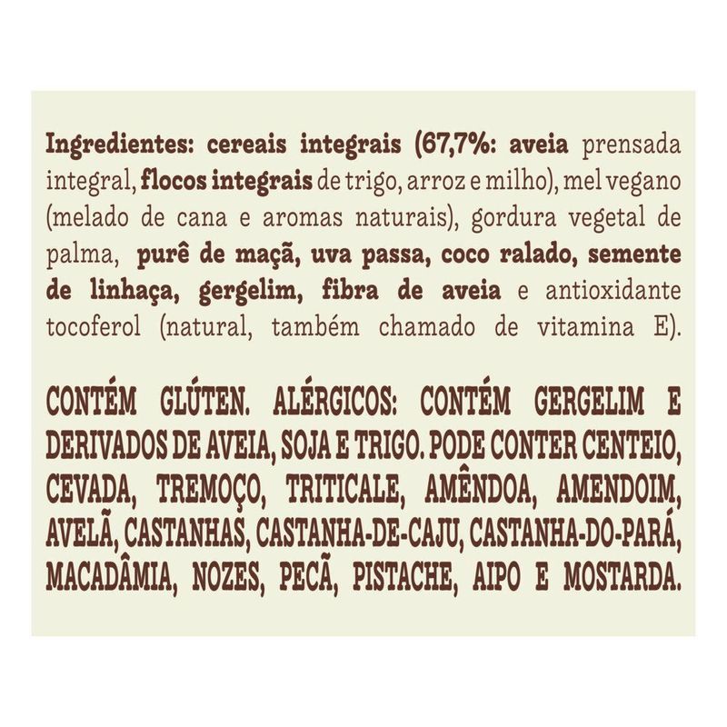 Granola-Mistura-de-Flocos-de-Cereais-Integrais-Sementes-Chia-Linhaca-e-Gergelim-Frutas-Mel-Vegano-Melado-de-Cana-Mae-Terra-Pacote-800g