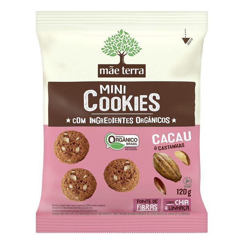 Mini-Cookies-Mae-Terra-Integrais-Cacau---Castanhas-120-g